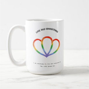 Liefde en Verbinding Positieve Bevestiging Koffiemok