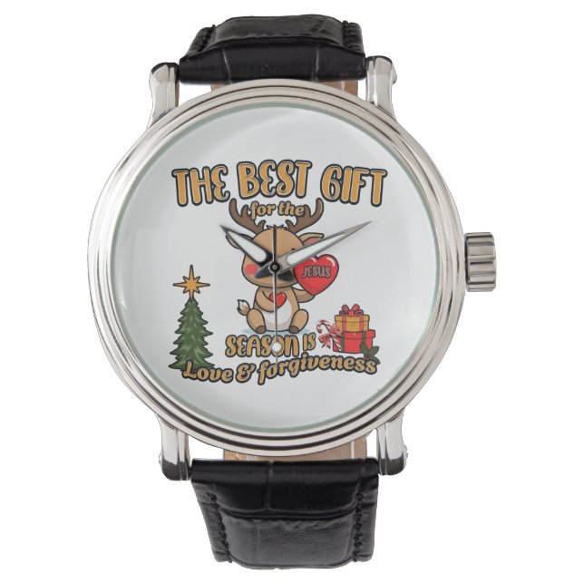 Liefde en vergeving: het ultieme kerstcadeau horloge (Voorkant)