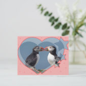 Liefde en vogels briefkaart (Staand voorkant)