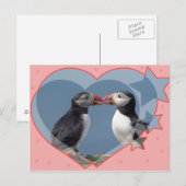 Liefde en vogels briefkaart (Voorkant / Achterkant)