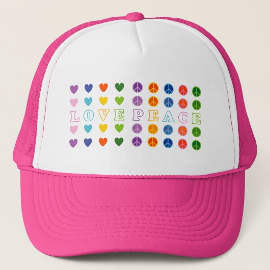 Liefde en Vrede (02) Trucker Pet (Voorkant)