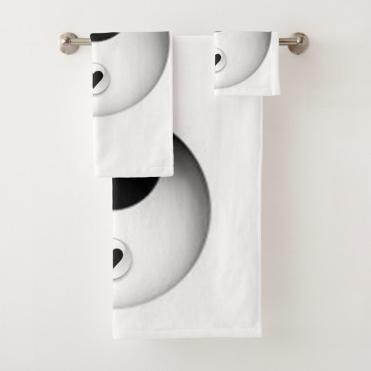 Liefde en vrede bad handdoek (Insitu)