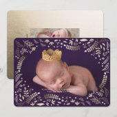 LIEFDE EN VREDE BESSEN KRANS Christmas Kaart (Voorkant / Achterkant)