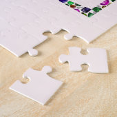 Liefde en Vrede - Edelstenen Lettering Design Legpuzzel (Zijkant)