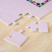 Liefde en Vrede - Edelstenen Lettering Design Legpuzzel (Zijkant)