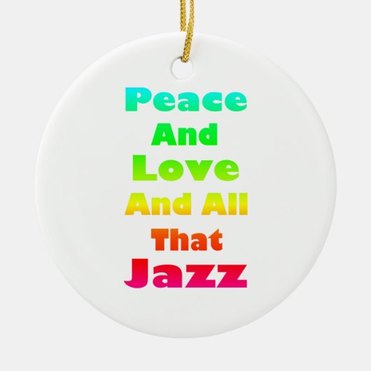 Liefde en vrede en al dat Ornament (Voorkant)