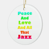 Liefde en vrede en al dat Ornament (Links)