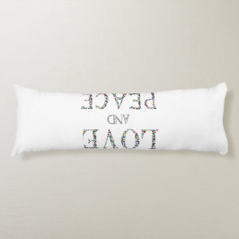 Liefde en vrede lichaamskussen