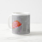 Liefde en vrede, Lovemug, Koffie-Mok Koffiemok (Voorkant links)