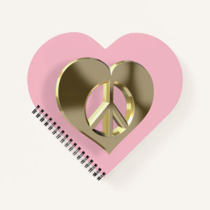 Liefde en vrede notitieboek