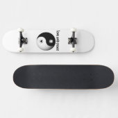 Liefde en vrede persoonlijk skateboard (Horizontaal)