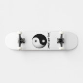 Liefde en vrede persoonlijk skateboard (Horizontaal)