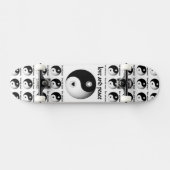Liefde en vrede persoonlijk skateboard (Horizontaal)