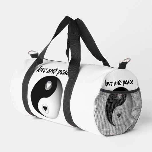 Liefde en vrede plunjezak (Rechterhoek)