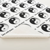 Liefde en vrede sherpa deken (3/4)