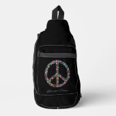 Liefde en Vrede Sling Bag (Voorkant)