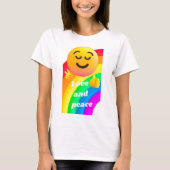 liefde en vrede t-shirt (Voorkant)