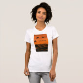 Liefde en Vrede T-shirt voor vrouwen (Voorkant volledig)