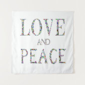 Liefde en vrede wandkleed (Voorkant)
