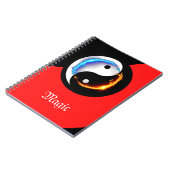 Liefde en vrede Yin-Yang Notitieboek (Linkerzijde)