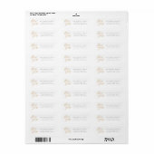 Liefde en Vreugde Vakantie Retouradres Labels (Full Sheet)