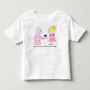 Liefde en vriendschap genezen de wereld kinder shirts