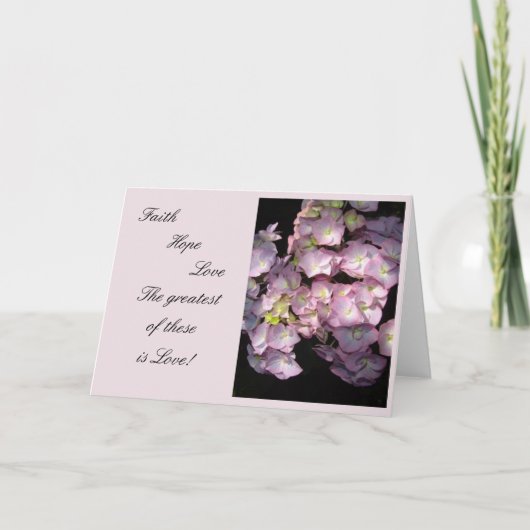 Liefde en vriendschap kaart (Voorkant)