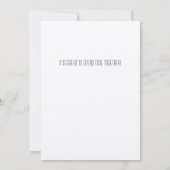 Liefde en Vriendschap Quote Kaart (Achterkant)