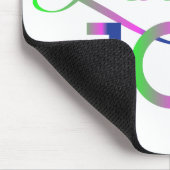 Liefde en vrolijke kleurrijke Muismat (Hoek)