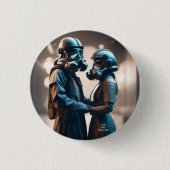 LIEFDE EN WEERSTAND Cine-scope 2 Pin Button Badge (Voorkant)