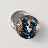 LIEFDE EN WEERSTAND Cine-scope Pin Button Badge (Voorkant /achterkant)