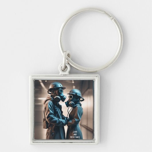 LIEFDE EN WEERSTAND Cine-scope Sleutelhanger (Voorkant)