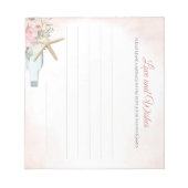 Liefde en wensen Notitieblok (Voorkant)