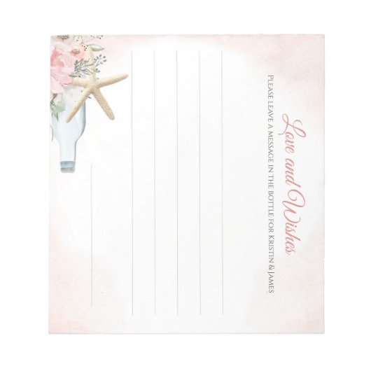 Liefde en wensen Notitieblok (Voorkant)