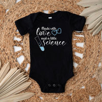 Liefde en Wetenschap IVF Quote Sky Blue White Teks