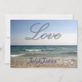 liefde en zee kaart (Voorkant)