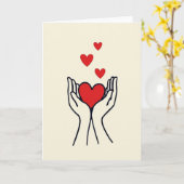 Liefde En Zorg Kaart (Gele Bloem)