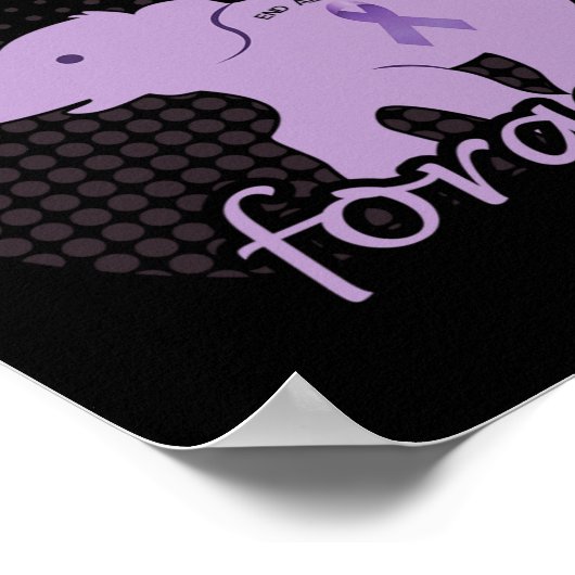 Liefde End Alzheimer End Heimer Heimers Awareness Poster (Hoek)