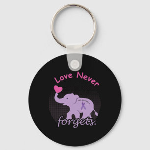 Liefde End Alzheimer End Heimer Heimers Awareness Sleutelhanger