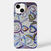 Liefde Engel Woord Kunst Aangepaste iPhone Case (Achterkant)