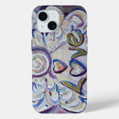 Liefde Engel Woord Kunst Aangepaste iPhone Case (Achterkant)
