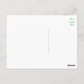 Liefde Engels Bulldog Puppy Dog Post Kaart (Achterkant)