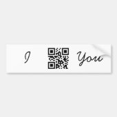 Liefde - Engels Bumpersticker (Voorkant)