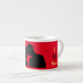 Liefde Espresso Kop (Voorkant rechts)