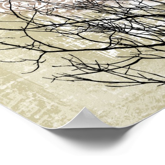 Liefde Eternal Gothic Art Poster (Hoek)