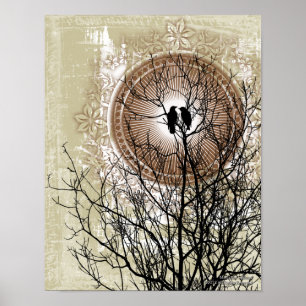 Liefde Eternal Gothic Art Poster