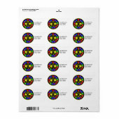 Liefde Etiket (Full Sheet)