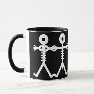 Liefde Euwige Skeletten Icoon 2007 Kunst Mok