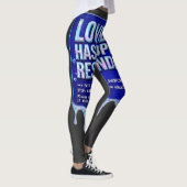 Liefde Exe Blauwe Scherm Dood Y2K Tech Grappige Co Leggings (Rechts)