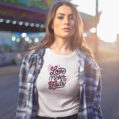 Liefde faalt nooit Christelijke valentijn harten Tri-Blend Shirt